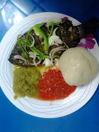 Banku with Hot Pepper